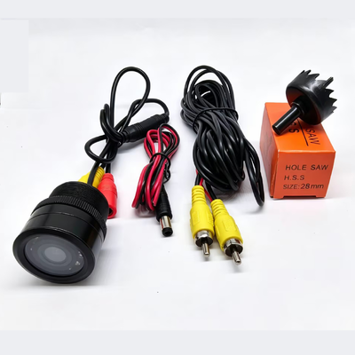 CVBS à AHD 720P 1080P Caméra de stationnement de secours de voiture, 28 mm IR CCD caméra d'arrière imperméable à l'eau pour véhicules de tourisme VW AUDI KIA