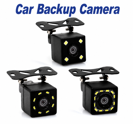 KINGCROWN Universal Car Rear View Camera 720P 1080P AHD IP68 imperméable à l'eau HD LED Caméra d'assistance au stationnement