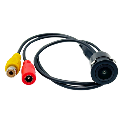 AHD Caméra de vision nocturne à vue arrière Mini Caméra ronde pour voiture Caméra de secours universelle pour voiture
