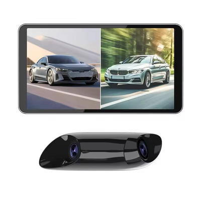 Système de caméra AHD à double objectif WDR pour voiture 720P 1080P Écran tactile 6 pouces Surveillance des angles morts IA avec GPS externe